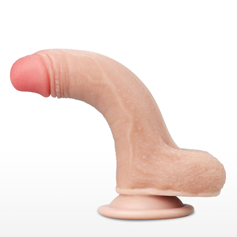 Sliding Skin Dual Layer Dong - 17.8 cm (7'') Dong with Flexible Skin