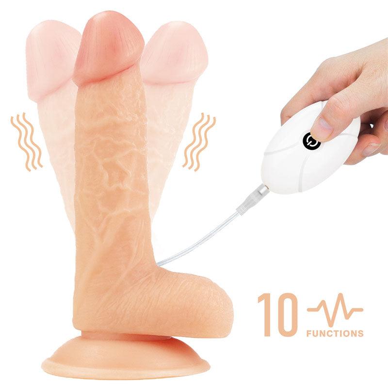 Ingen Vibrating Easy Strap-On Set - 17.8 cm (7'') Vibrating Strap-On