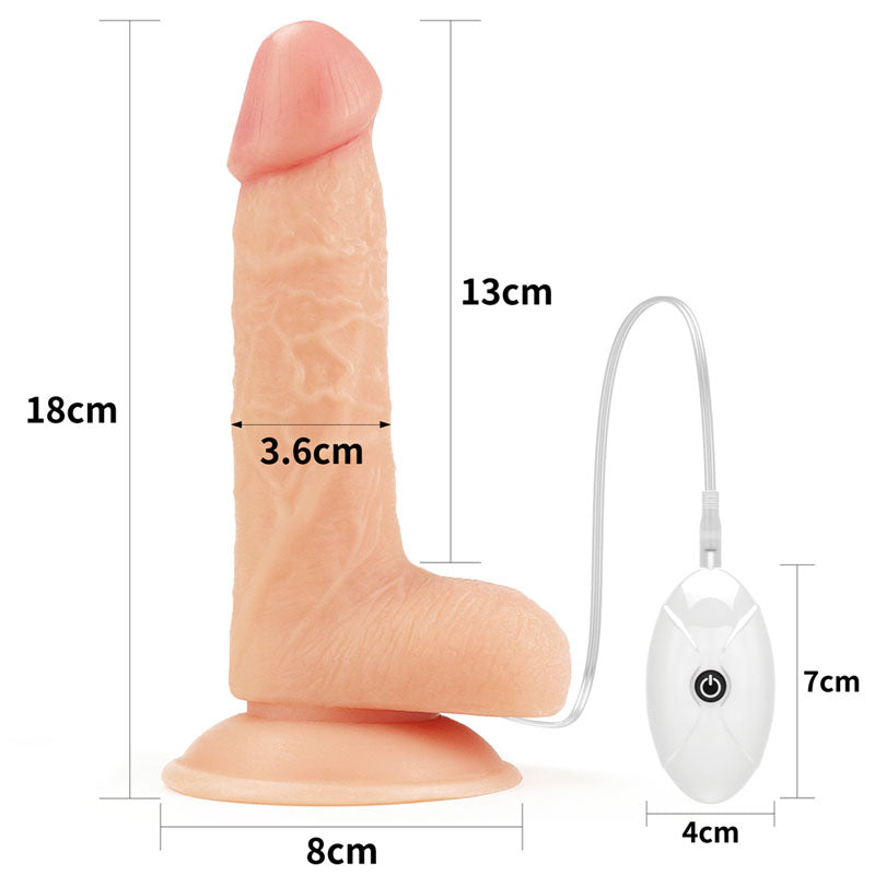 Ingen Vibrating Easy Strap-On Set - 17.8 cm (7'') Vibrating Strap-On