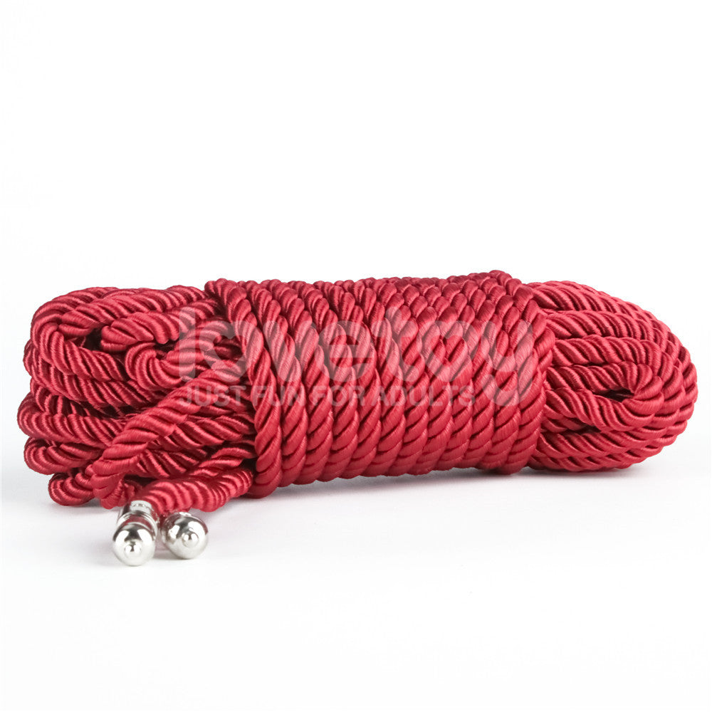 Rebellion Reign Silky Bondage Rope - - Bondage Rope - 10 metre length