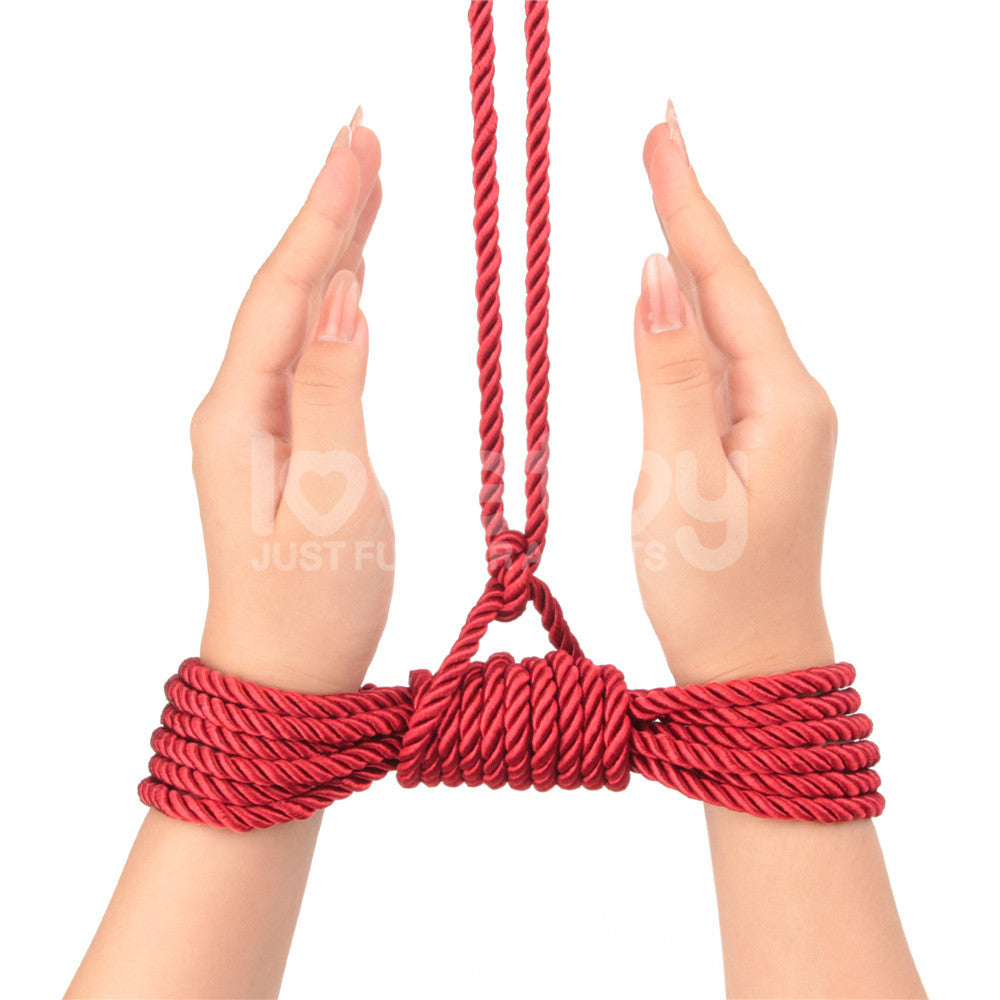 Rebellion Reign Silky Bondage Rope - - Bondage Rope - 10 metre length
