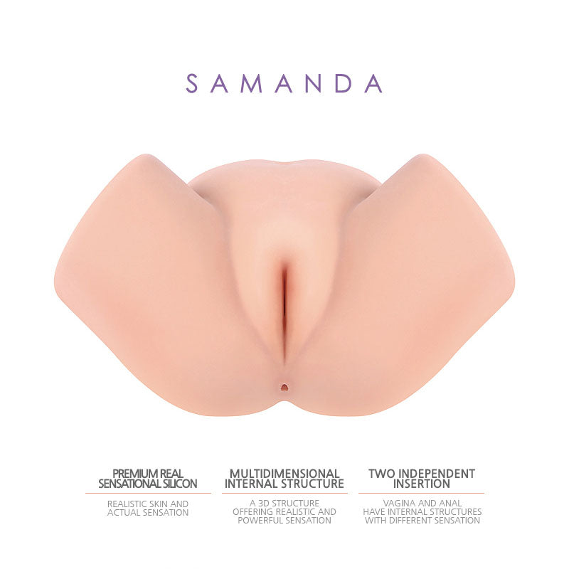 Kokos Big Hip Samanda - Missionary Style Masturbator