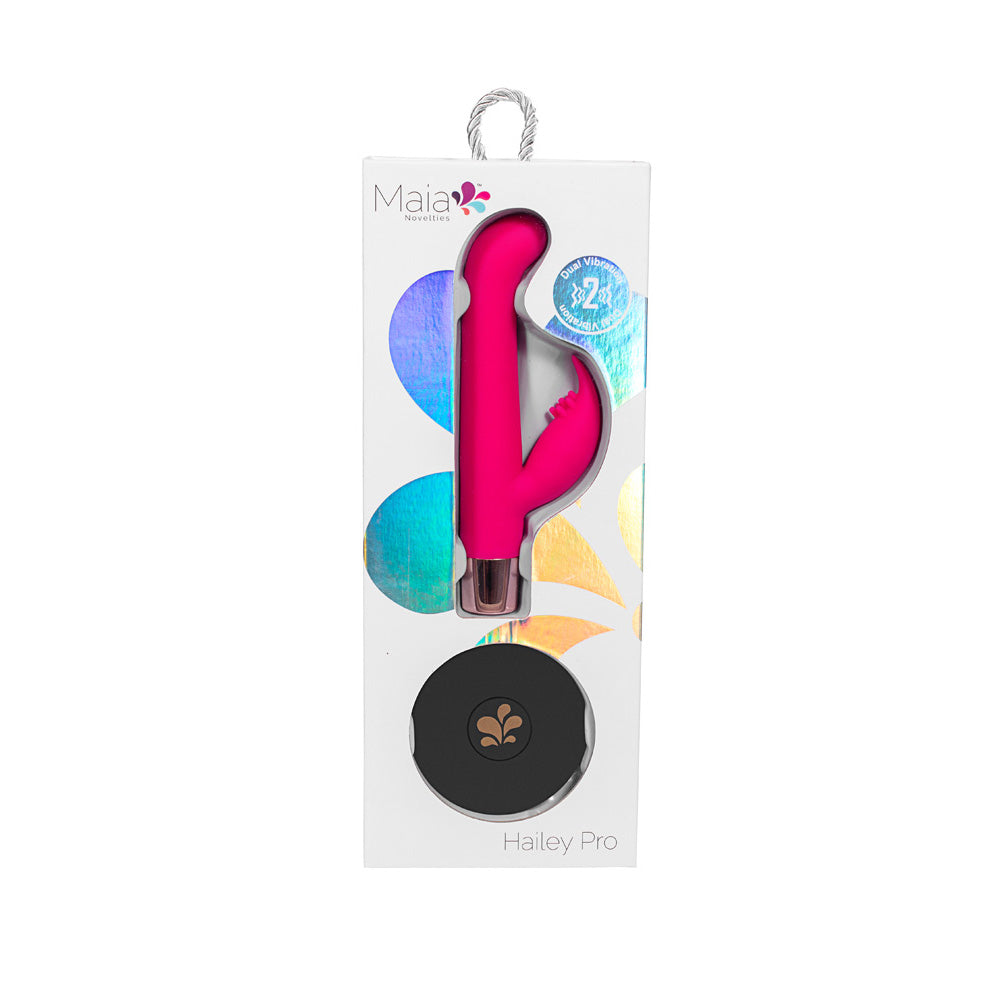 Maia HAILEY PRO - 15.2 cm QI Wireless Rechargeable Rabbit Vibrator