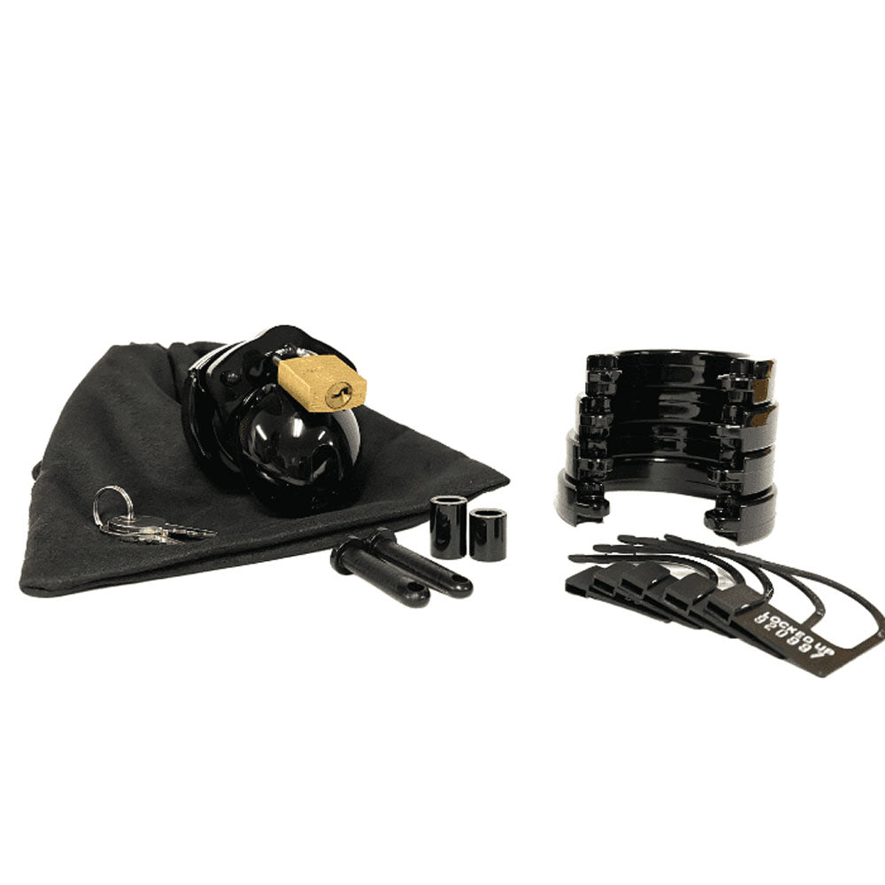 Mini-Me Chastity Cock Cage Kit - - 1.25 Inch Cock Cage Kit