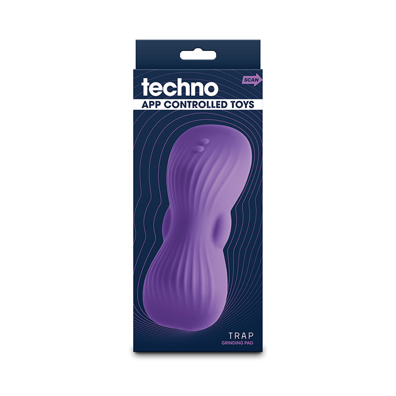 Techno - Trap - - USB Rechargeable Vibrating Grind Pad with App Control
