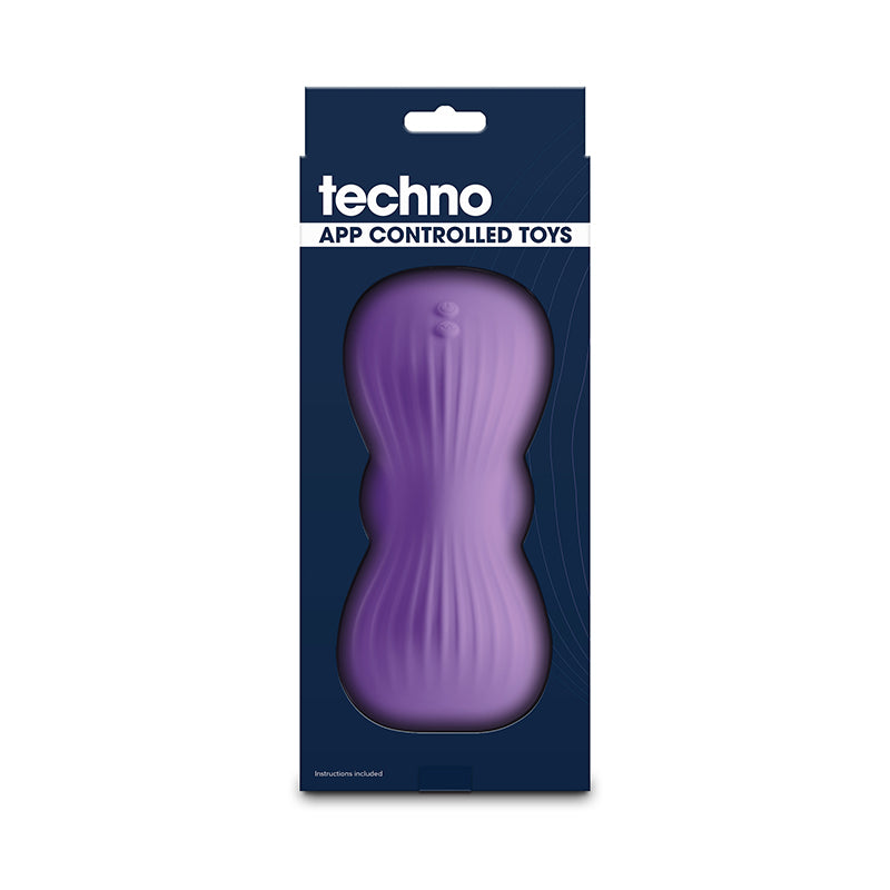 Techno - Trap - - USB Rechargeable Vibrating Grind Pad with App Control