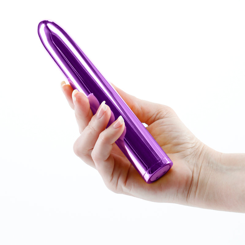 Chroma - - Metallic 17 cm USB Rechargeable Vibrator