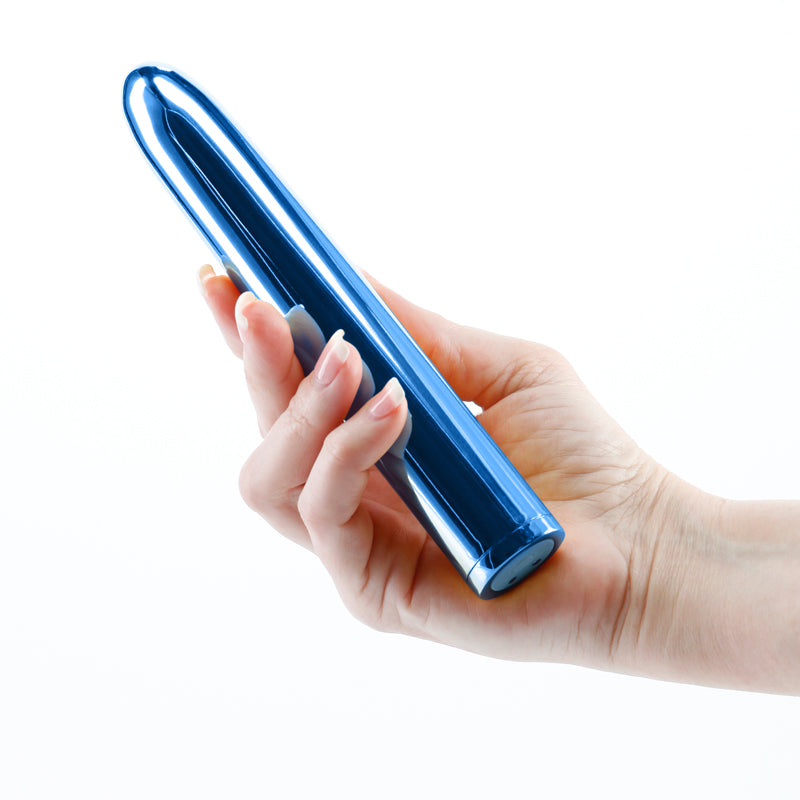 Chroma - - Metallic 17 cm USB Rechargeable Vibrator