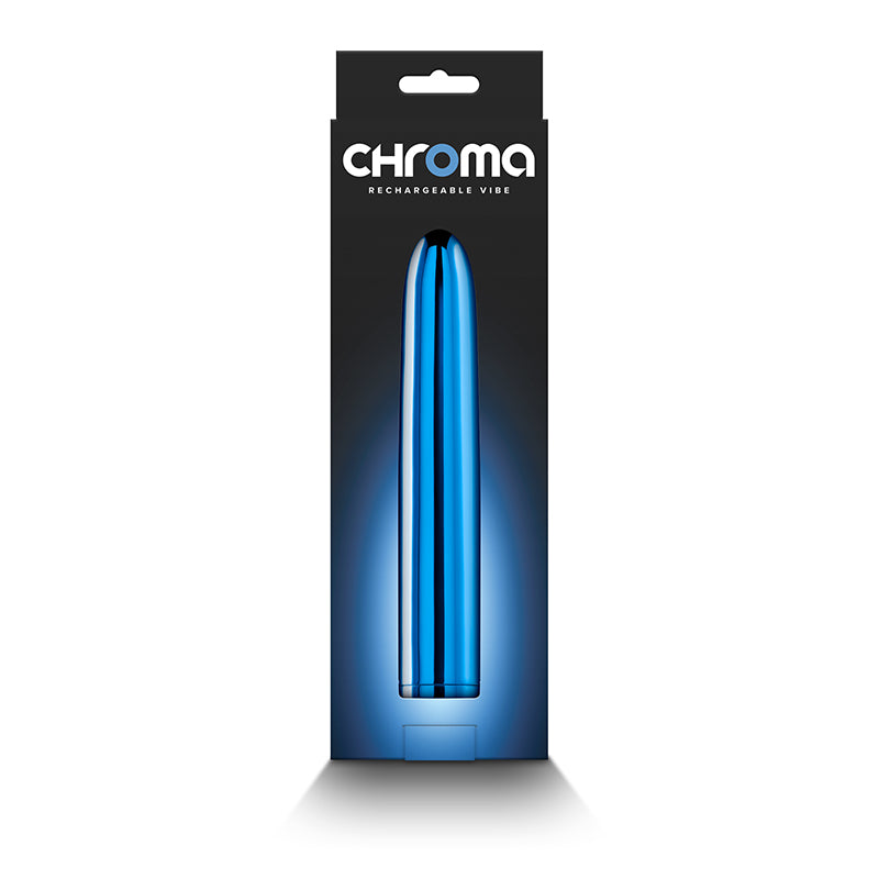 Chroma - - Metallic 17 cm USB Rechargeable Vibrator