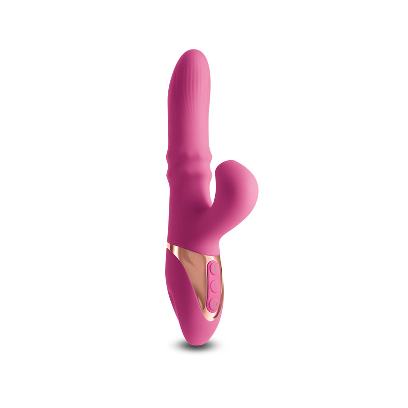 INYA Enamour - - 31.5 cm USB Rechargeable Vibrator with Air Pulse