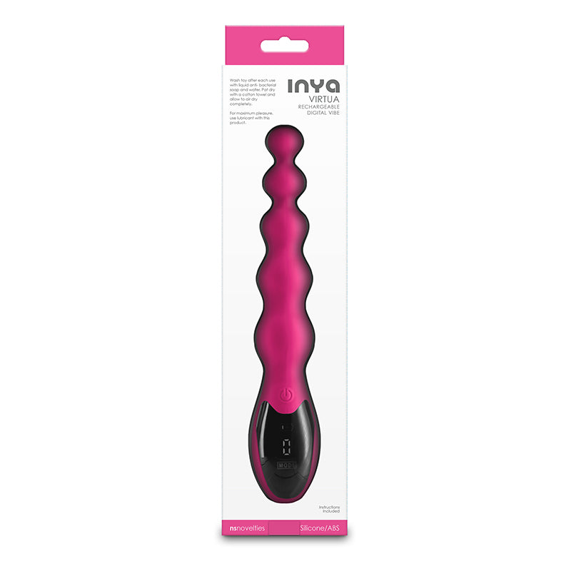 INYA Virtua - - 23.9 cm USB Rechargeable Beaded Vibrator