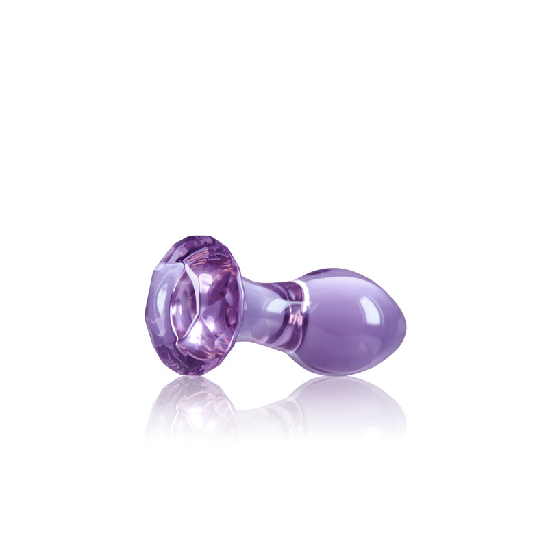 Crystal Gem - - 9 cm Glass Butt Plug