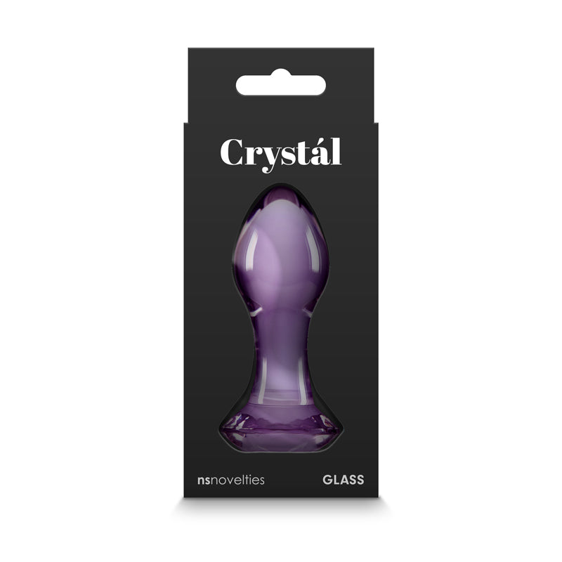 Crystal Gem - - 9 cm Glass Butt Plug
