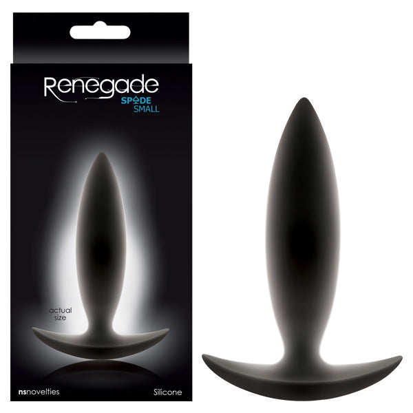 Renegade - Spades - 10 cm (4'') Small Butt Plug
