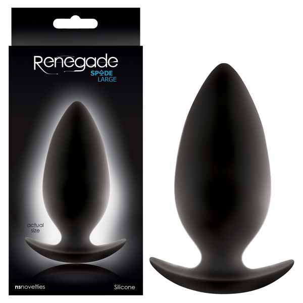 Renegade - Spades - 10.5 cm (4.15'') Large Butt Plug