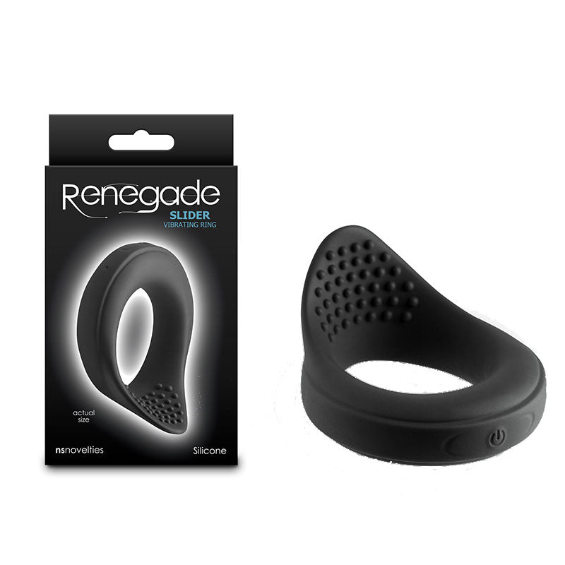 Renegade Slider - - USB Rechargeable Vibrating Cock Ring