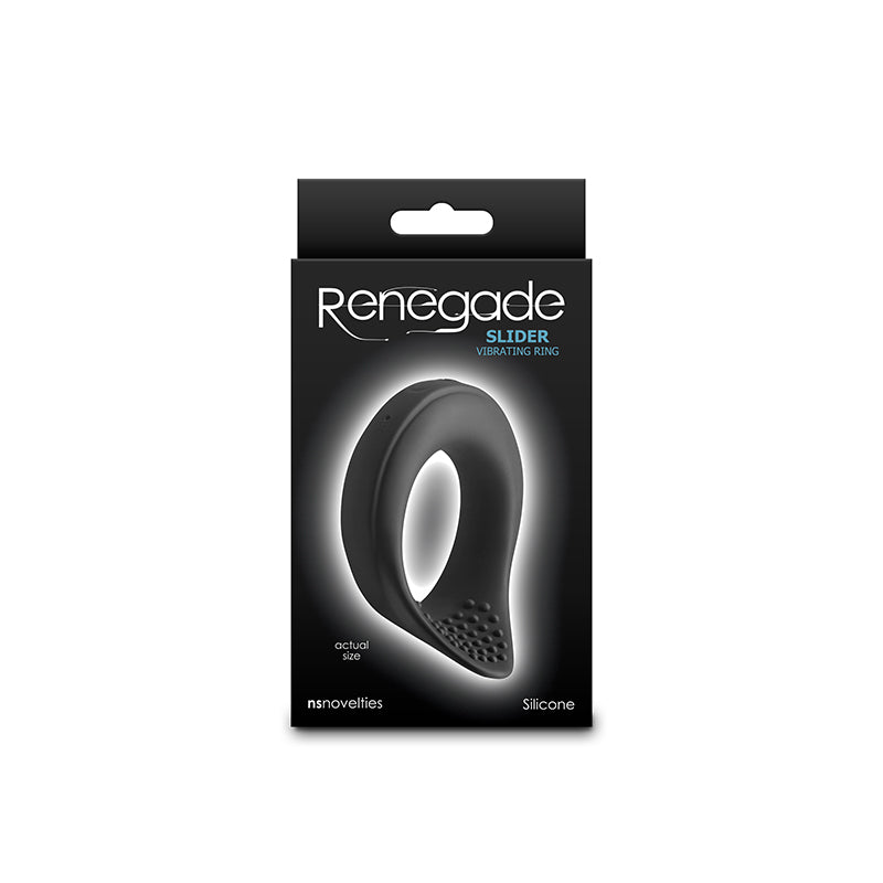 Renegade Slider - - USB Rechargeable Vibrating Cock Ring