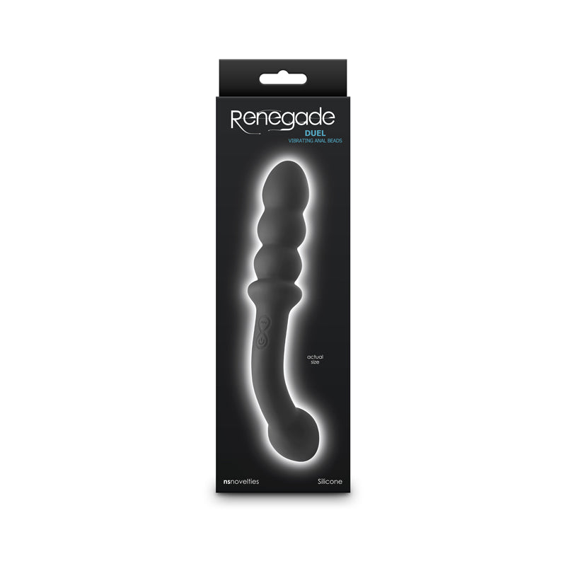 Renegade Duel - - 21.4 cm USB Rechargeable Vibrating Double Ended Anal Wand