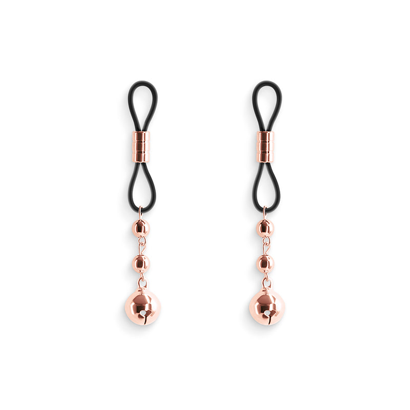 Bound Nipple Clamps - D1 - - /Black Nipple Clamps - Set of 2