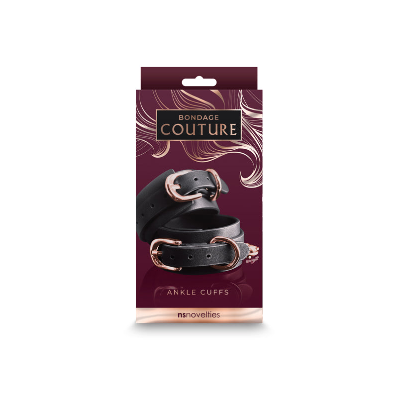 Bondage Couture Ankle Cuffs - - Restraints