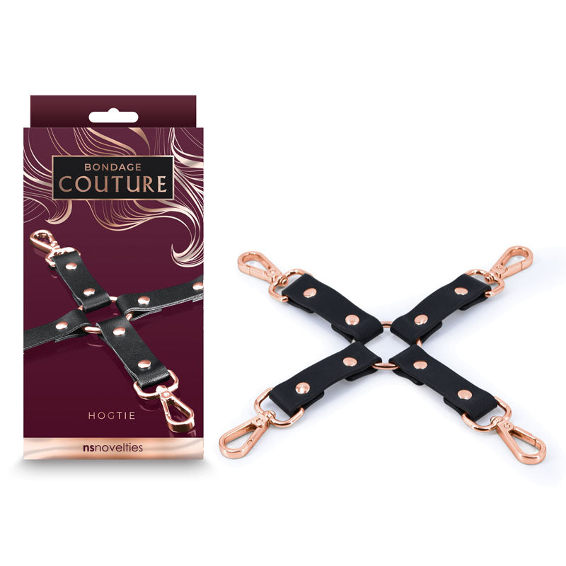 Bondage Couture Hog Tie - - Blue Hog Tie Restraint (No Cuffs Included)