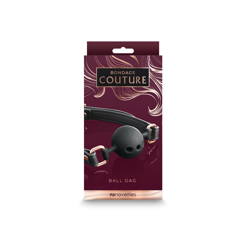 Bondage Couture Ball Gag - - Mouth Restraint