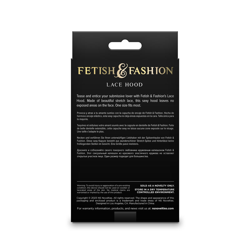 Fetish & Fashion - Lace Hood - - Hood