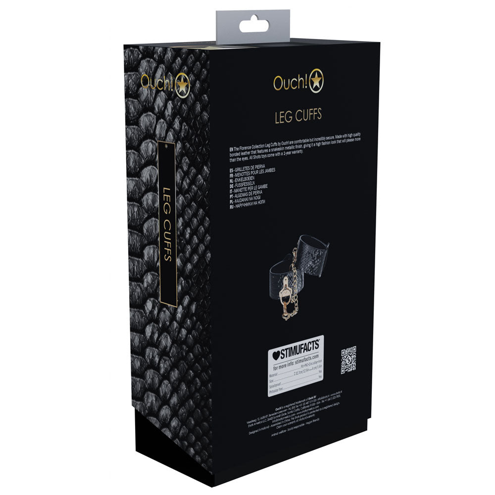 OUCH! Florence Collection - Leg Cuffs - Restraints