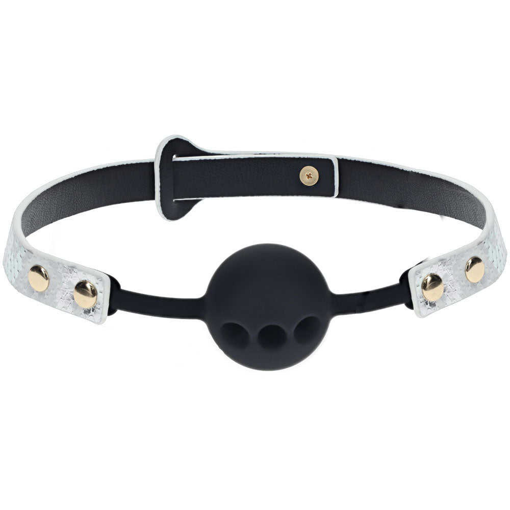 OUCH! Florence Collection - Silicone Ball Gag - Breathable Mouth Restraint