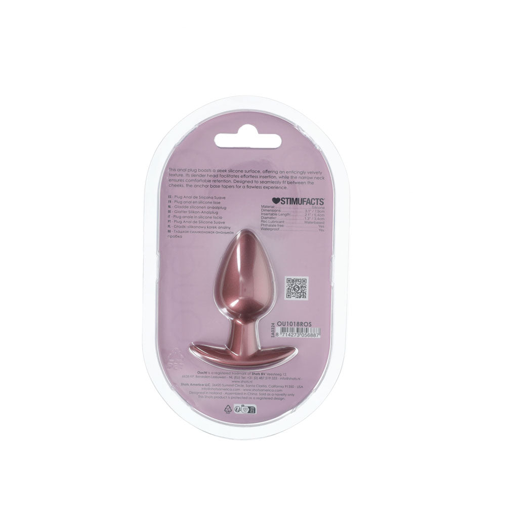 OUCH! Anal Plug - Medium - - 7.9 cm Medium Butt Plug