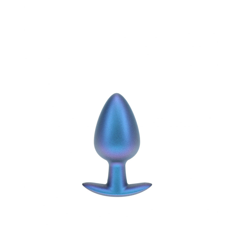 OUCH! Anal Plug - Large - Metallic - Metallic 8.9 cm Large Butt Plug