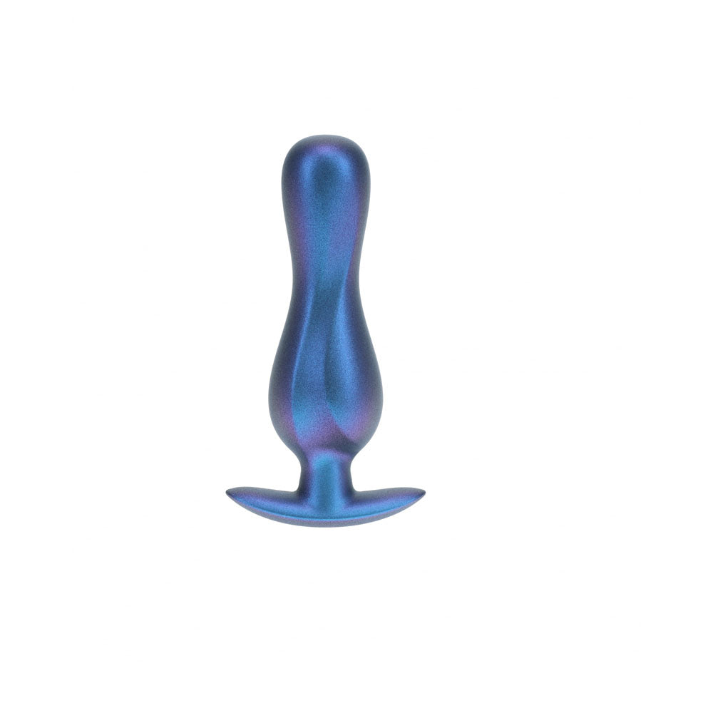 OUCH! Curvy Anal Plug - Metallic - Metallic 11.7 cm Butt Plug