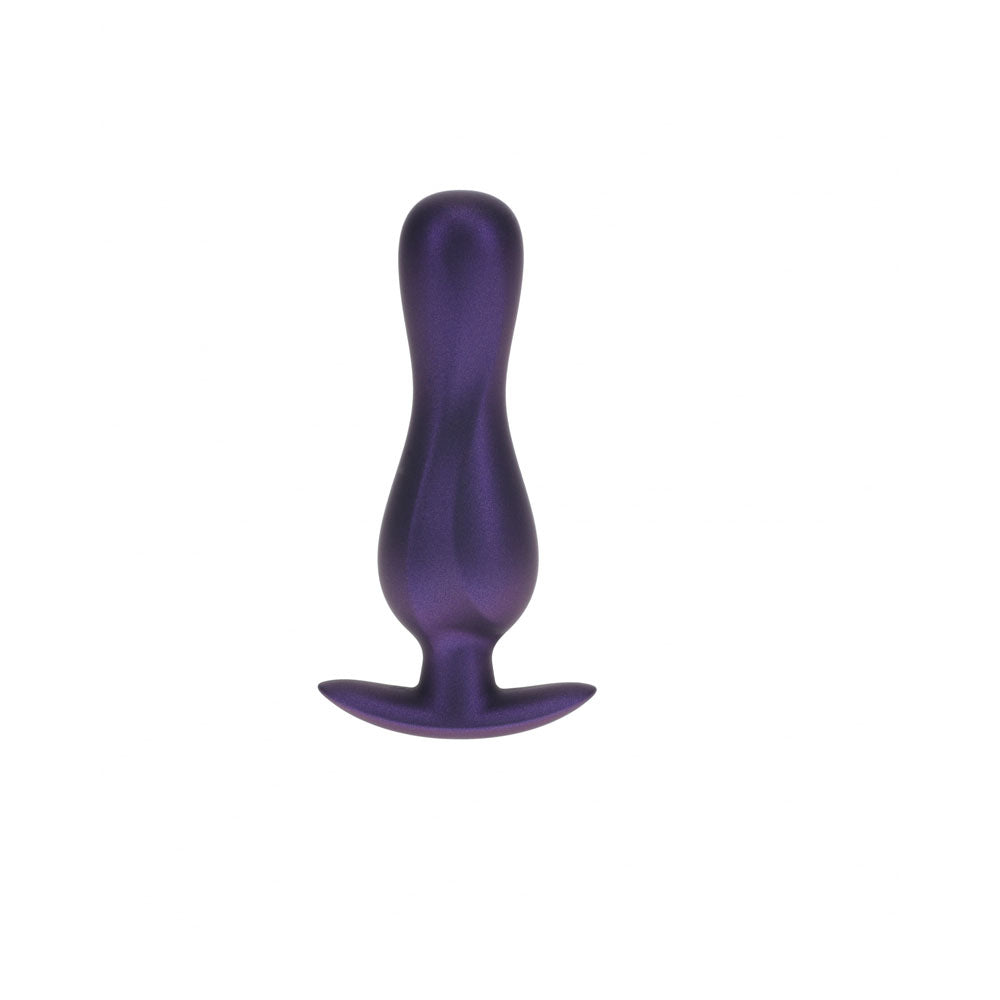 OUCH! Curvy Anal Plug - Metallic - Metallic 11.7 cm Butt Plug