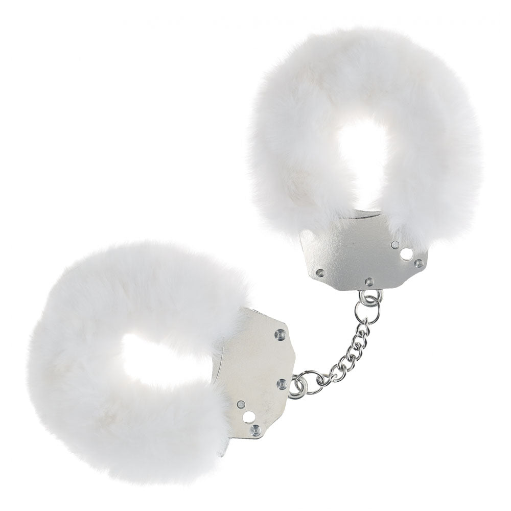 OUCH! Heavy-Duty Fluffy Cuffs - - Fluffy Restraints