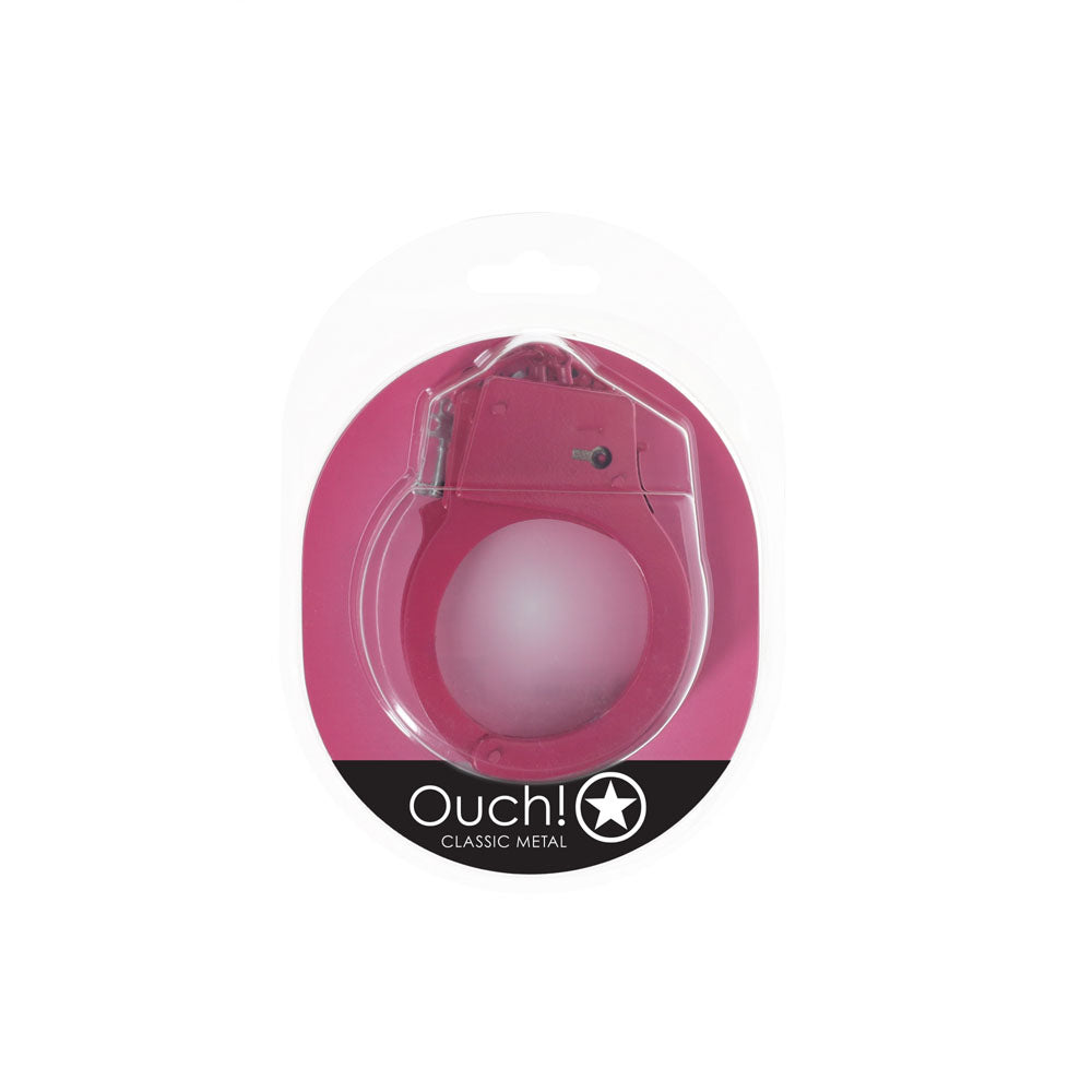 OUCH! Classic Metal Cuffs - - Restraints
