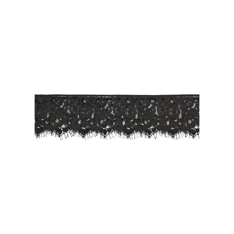 OUCH! & White Lace Mask With Elastic Straps - Eye Restraint