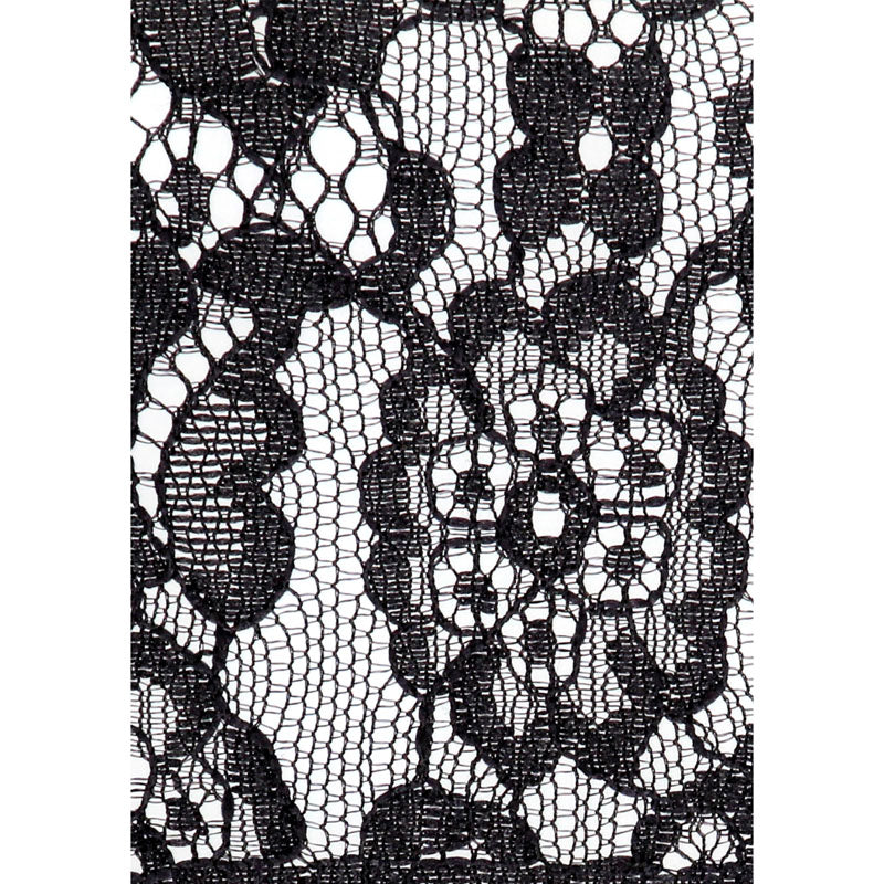 OUCH! & White Lace Mask With Elastic Straps - Eye Restraint