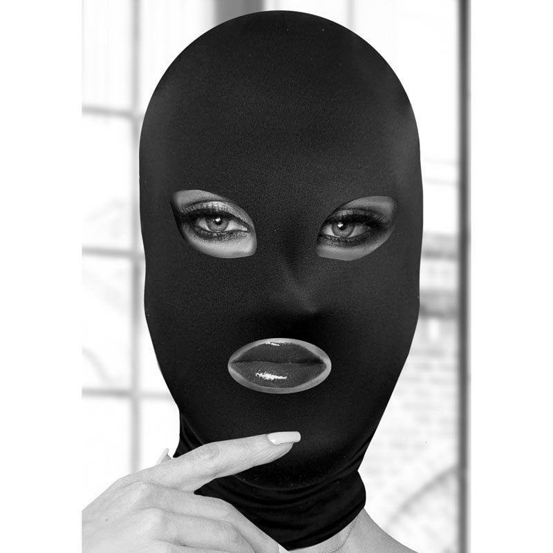 OUCH! Subversion Mask With Open Mouth - Hood