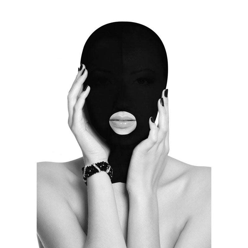 OUCH! & White Submission Mask - Hood Mask