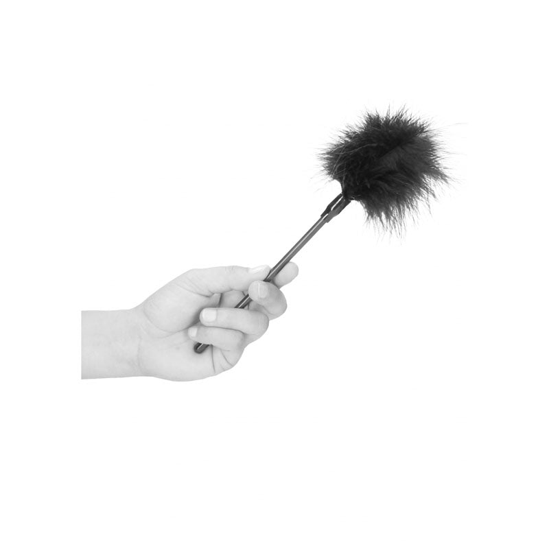 OUCH! & White Feather Tickler - Feather Crop