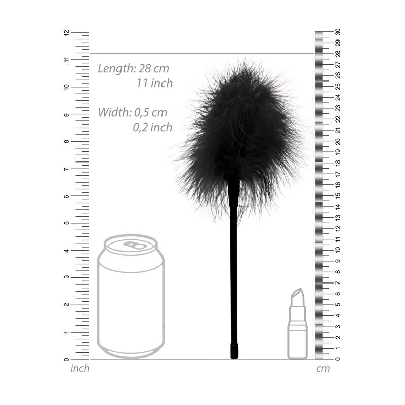 OUCH! & White Feather Tickler - Feather Crop
