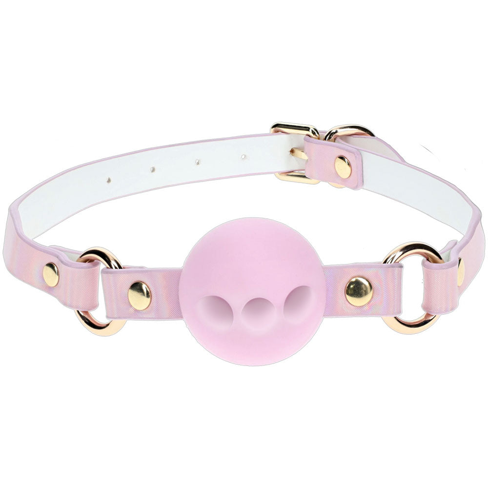 OUCH! Paris Collection - Silicone Ball Gag - Breatheable Mouth Restraint
