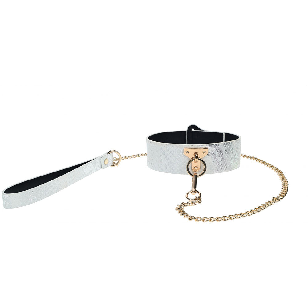 OUCH! Florence Collection - Collar with Leash - Restraint