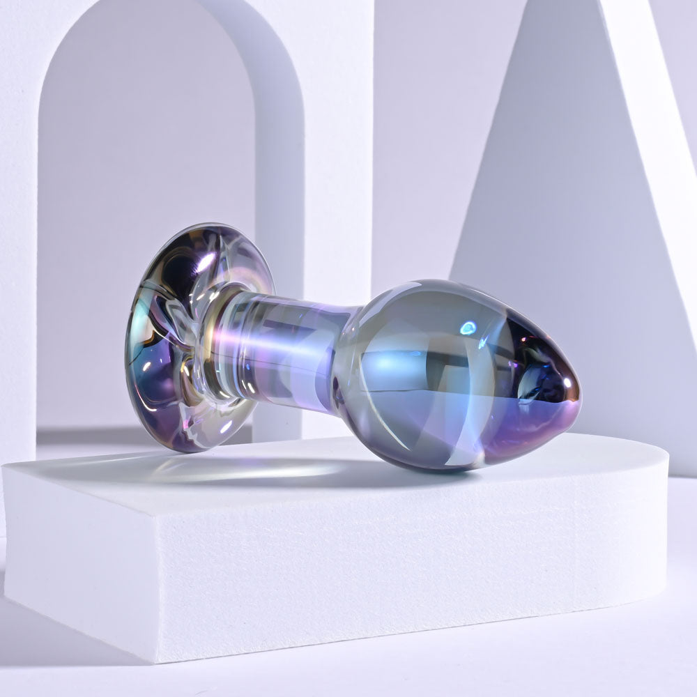 Playboy Pleasure JEWELS PLUG - Glass 8.5 cm Butt Plug