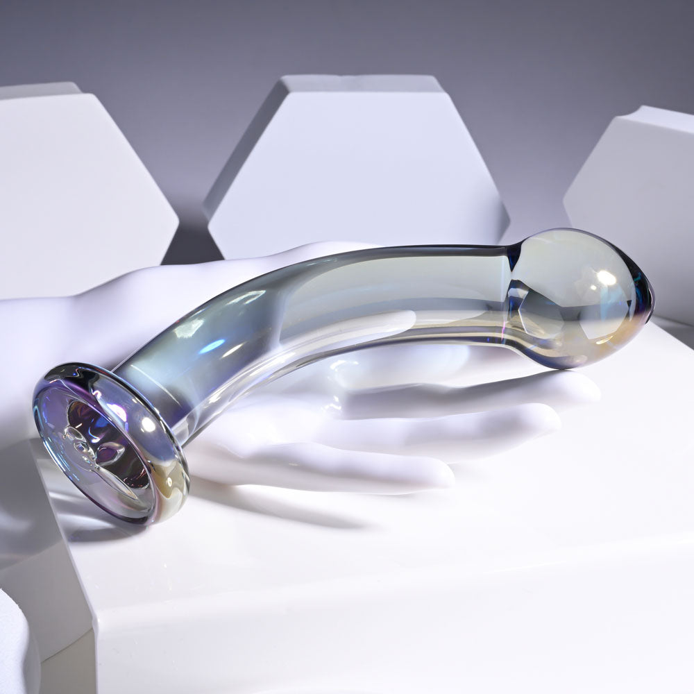 Playboy Pleasure JEWELS KING - Glass 16.3 cm Dildo