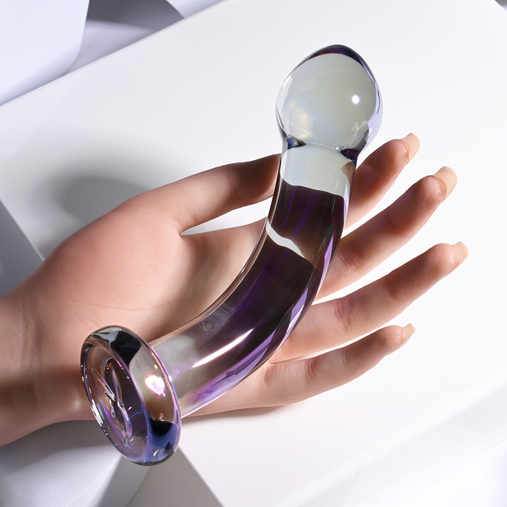 Playboy Pleasure JEWELS KING - Glass 16.3 cm Dildo