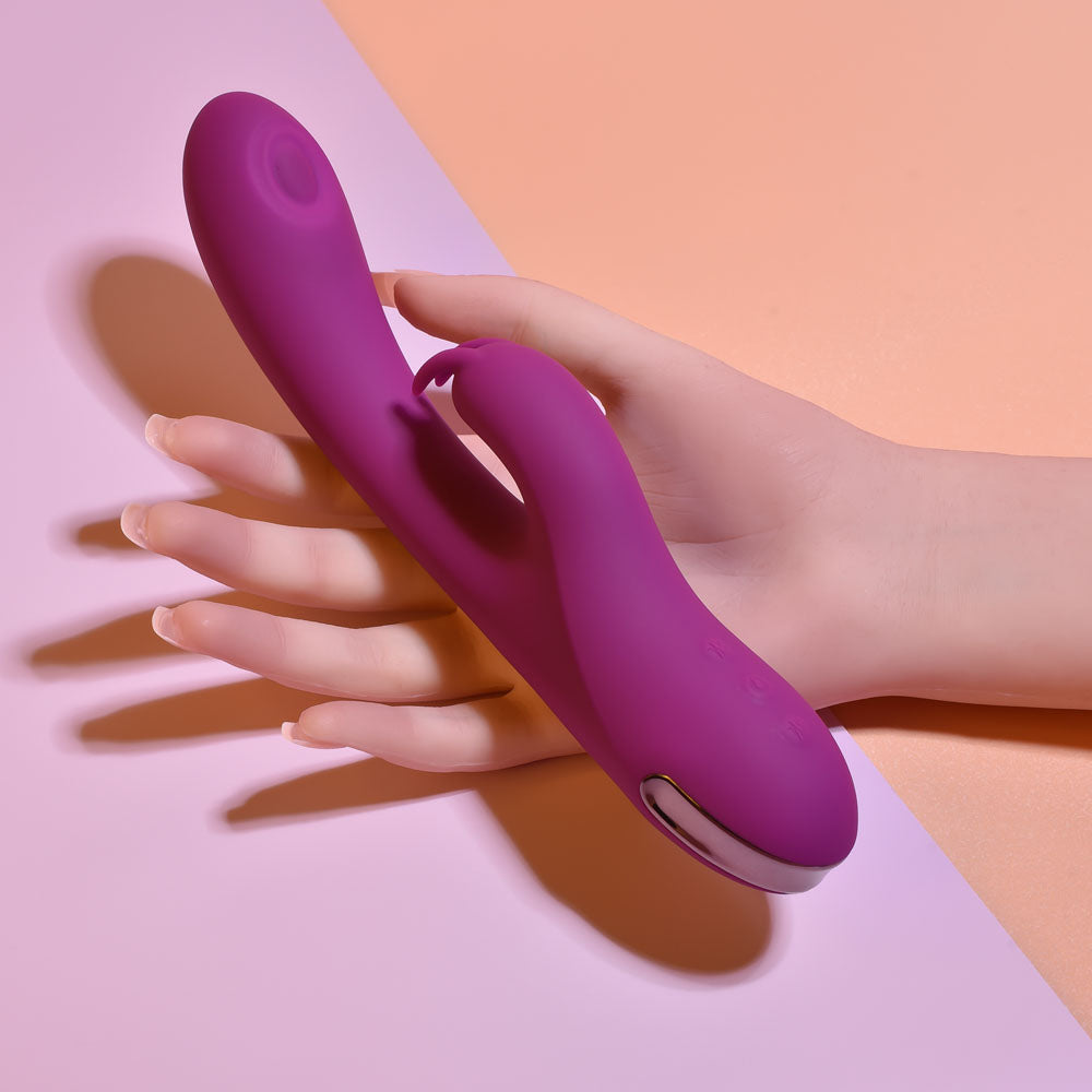 Playboy Pleasure THUMPER - 21.9 cm USB Rechargeable Rabbit Vibrator