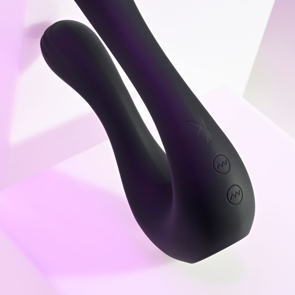 Playboy Pleasure THE SWAN - USB Rechargeable Dual Ended Vibrator