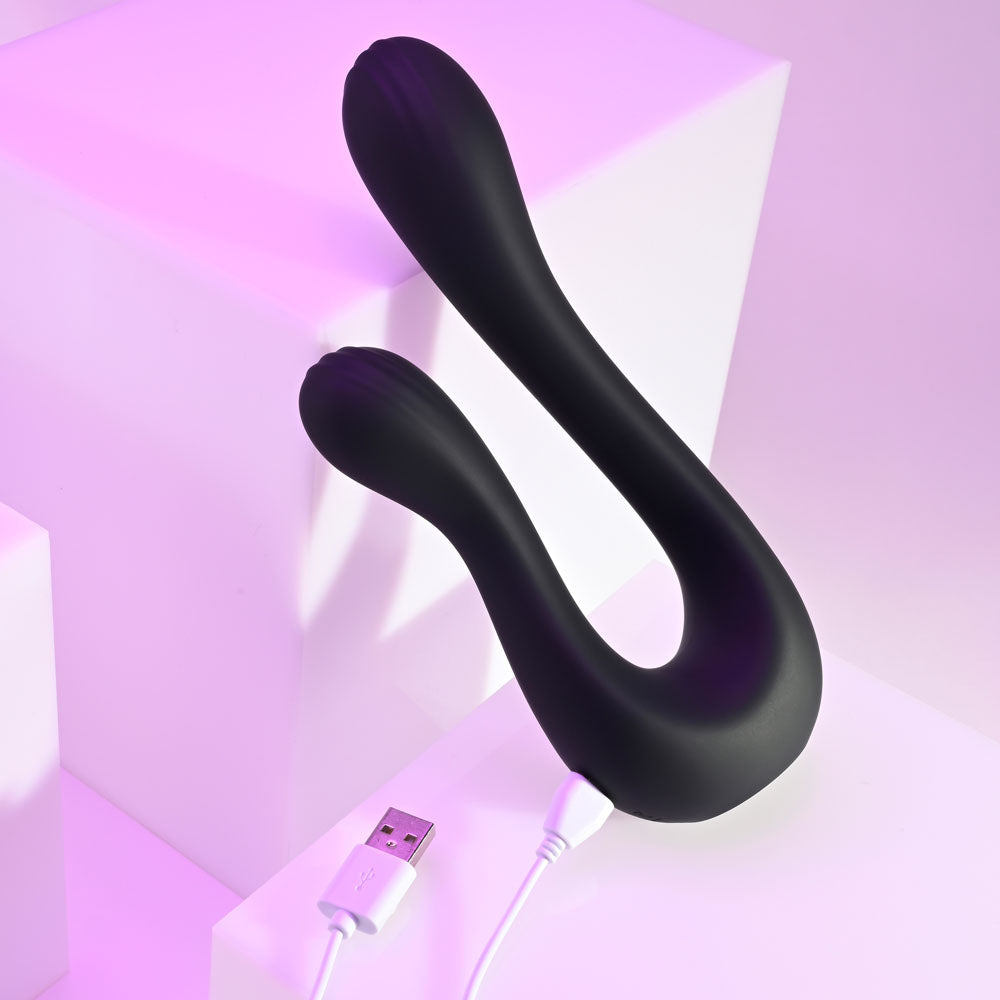 Playboy Pleasure THE SWAN - USB Rechargeable Dual Ended Vibrator