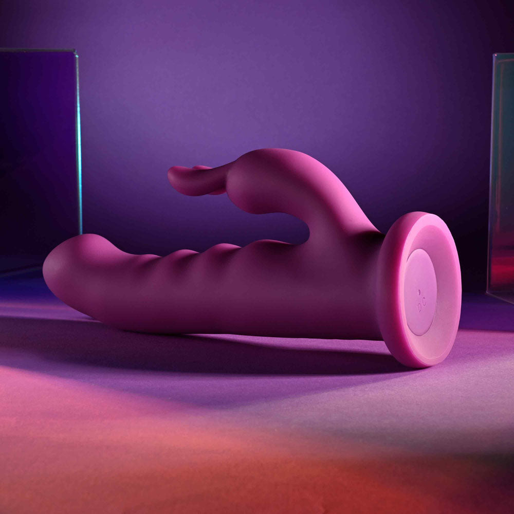 Playboy Pleasure FLUFFLE - 19.7 cm USB Rechargeable Rabbit Vibrator